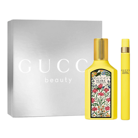 Набор парфюмерии GUCCI Набор Flora Gorgeous Orchid: Парфюмерная вода + Парфюмерная вода в дорожном формате парфюмерии gucci миниатюр guilty bloom flora gorgeous gardenia flora gorgeous orchid