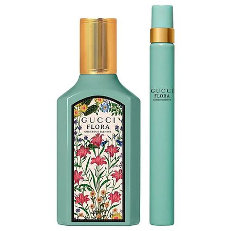 Набор парфюмерии GUCCI Парфюмерный набор Flora Gorgeous Jasmine: Парфюмерная вода + Миниатюра парфюмерии gucci парфюмерная   flora gorgeous gardenia миниатюра