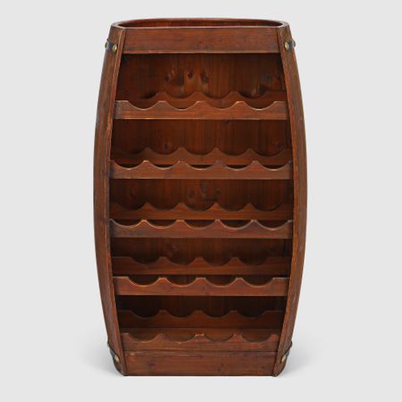 Подставка Magic Home для 22 бутылок и 7 бокалов, бочка