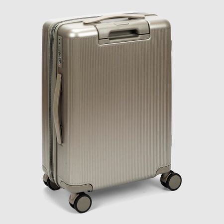 Чемодан Zhongshan Silk размер 21, серый шампань ежедневник дат 2026г а5 176л 140x200 мм shadow серый иск кожа интегр переплет тонир блок карман шелкография обрез 2 ляссе скругл углы