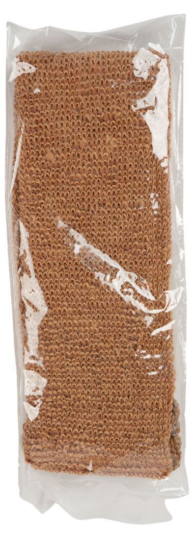 Мочалка для тела лента джут, 63х11см