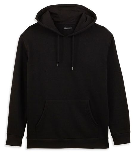 Толстовка мужская InExtenso флис черная, р S-3XL