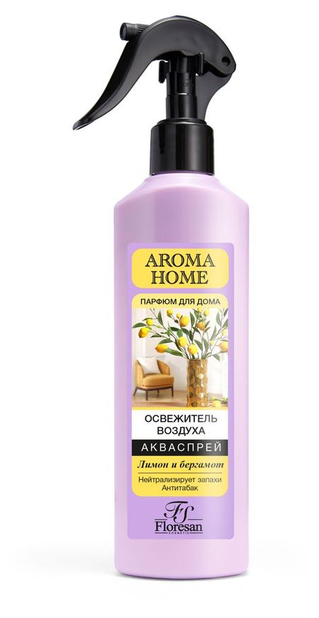 Освежитель воздуха Floresan лимон бергамот, 275 мл