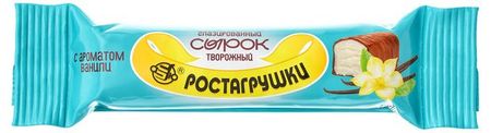 Сырок творожный глазированный Ростагрушки с ароматом ванили 10% БЗМЖ, 40 г