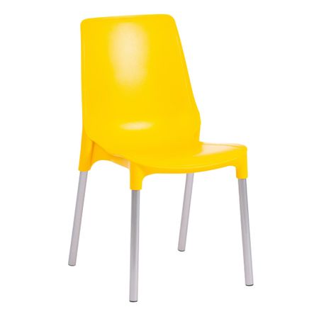 Стул Genius желтый/серый (19666)