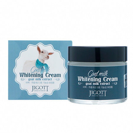 Крем для лица JIGOTT Увлажняющий крем для лица с экстрактом козьего молока moonbiffy стеклянные ложки для молока