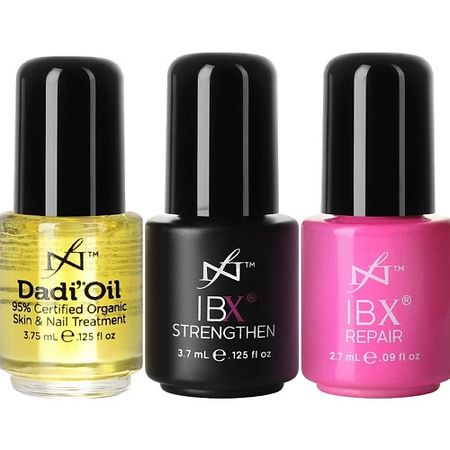 Восстановитель для ногтей IBX Система для укрепления и восстановления ногтей Mini Pack лак для ногтей pink up mini gel тон 21 5 мл