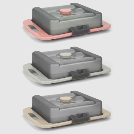 Ланчбокс Urve Plastik с 4 отсеками