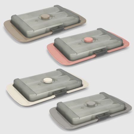 Ланчбокс Urve Plastik с 6 отсеками