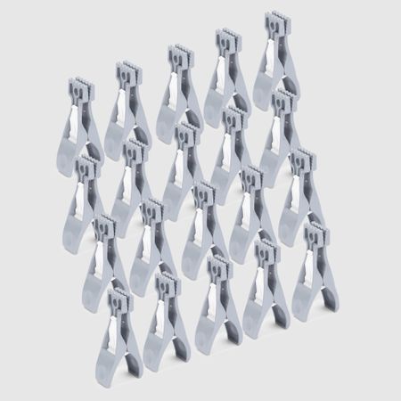 Прищепки бельевые Urve Plastik 20 шт. прищепки с веревочкой еда 10 шт