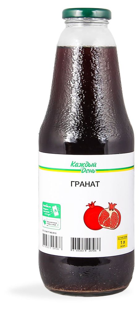Напиток сокосодержащий гранатовый Каждый день, 1 л