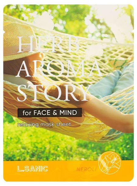 Маска для лица L.Sanic Herb Aroma Story нероли, 25 мл