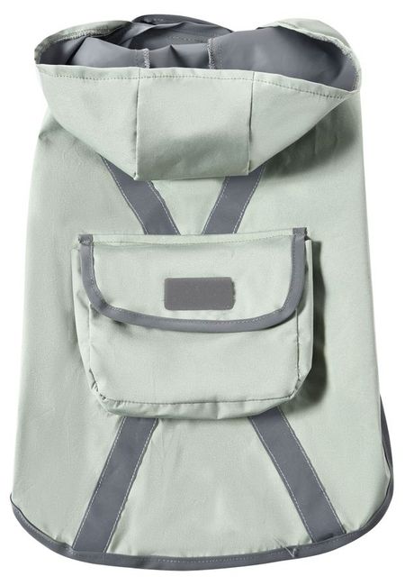 Дождевик-попона для собак с карманом, 35 см кристина ивановна стрельникова сердце под левым карманом