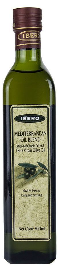Масло рапсовое рафинированное Ibero с добавлением оливкового масла Испания, 0,5 л