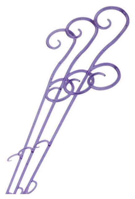 Опора для орхидей фиолетовая, 60 см