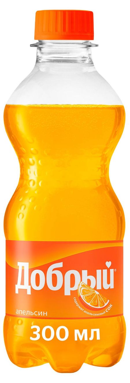 Напиток газированный Добрый Апельсин, 300 мл