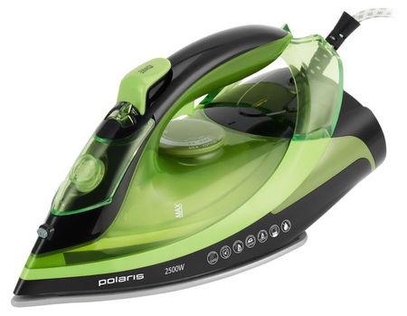 Утюг Polaris PIR 2550AK 3M черно-зеленый 2500вт