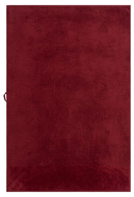 Полотенце махровое Actuel красное, 100х150 см