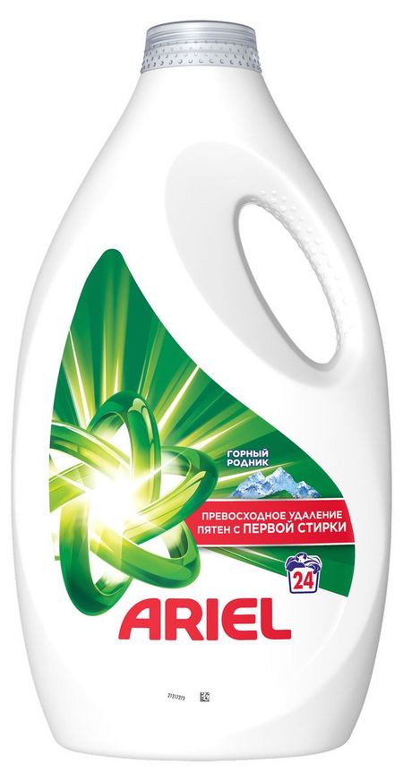 Гель для стирки Ariel Горный родник, 1,560 л