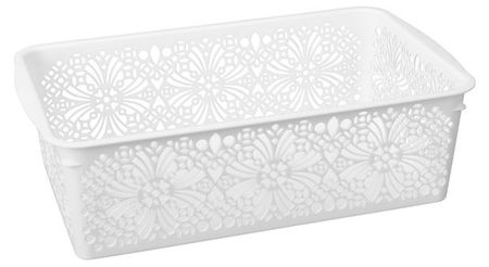 Корзина Econova Floral, 30х19,5х9,5 см