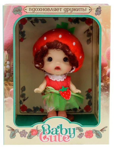 Кукла Funky Toys Baby Cute виниловая 10 см, 1 шт в ассортименте