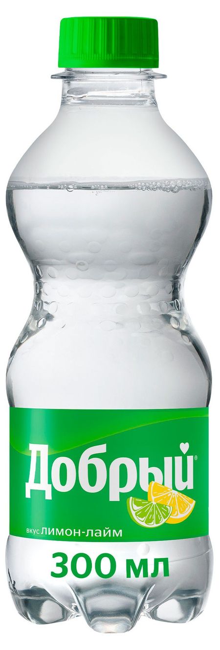 Напиток газированный Добрый Лимон-лайм, 300 мл