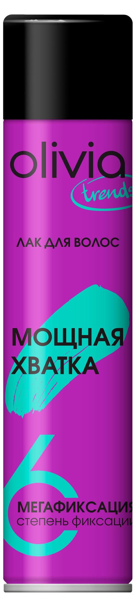 Лак для укладки волос Olivia Мегафиксация, 250 мл