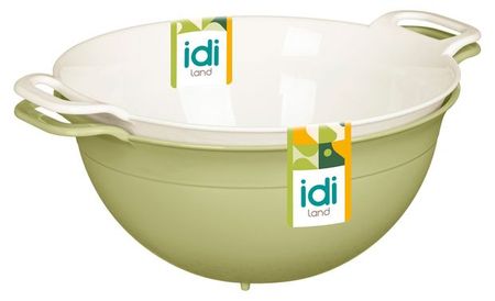 Миска-дуршлаг Idiland с ручками, 1,2 л