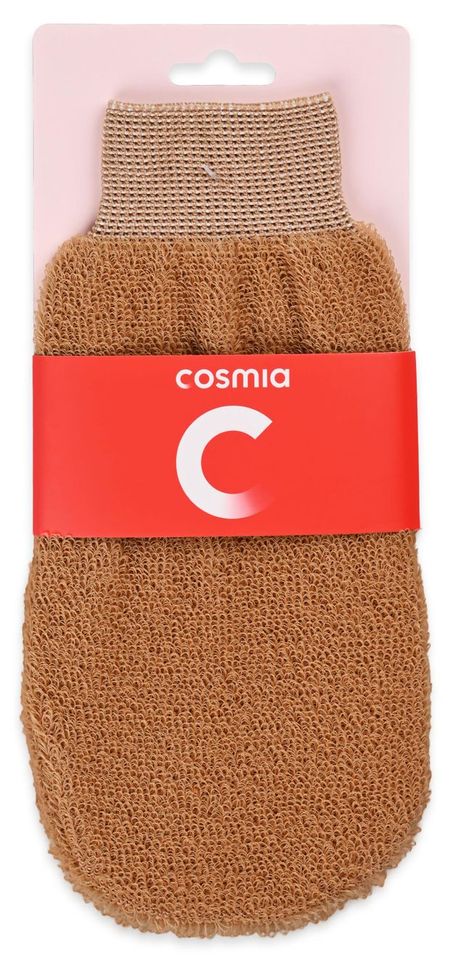 Мочалка перчатка Cosmia Отшелушивающая