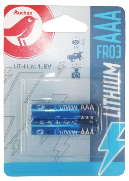 Батарейка ААА АШАН Красная птица Lithium FR03, 2 шт пётр владимирович стегний посол iii класса хроники времен очаковских и покоренья крыма