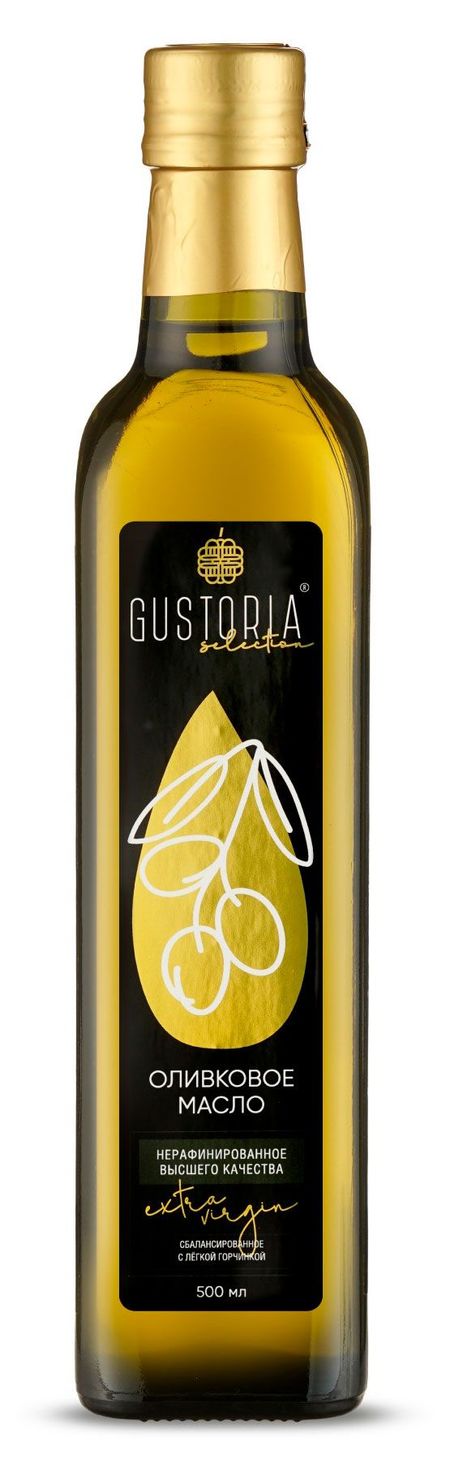 Масло оливковое Gustoria Extra Virgin Испания, 500 мл