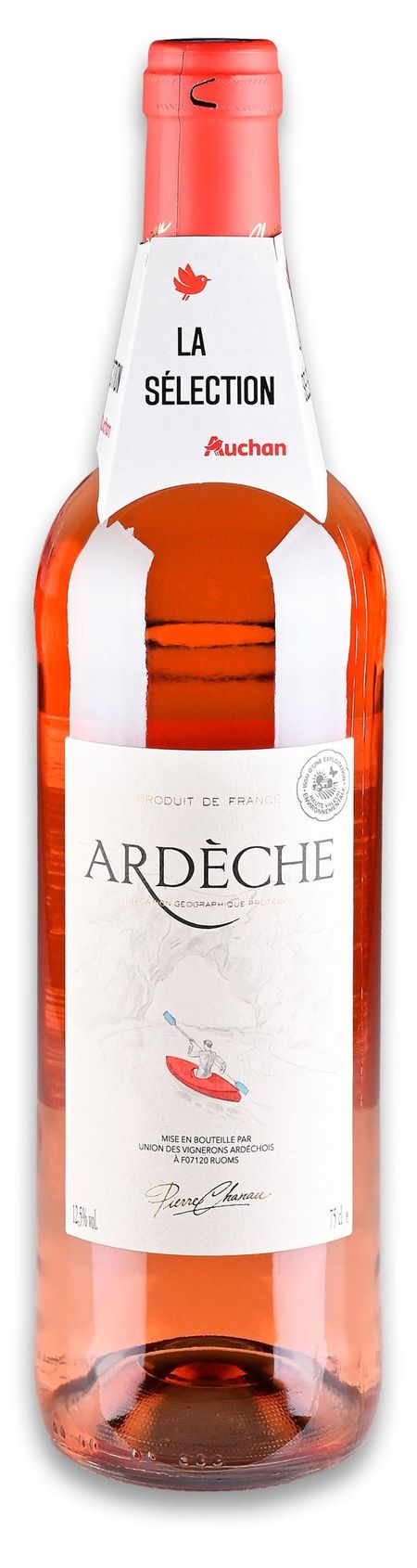 Вино Pierre Chanau Ardeche розовое сухое Франция, 0,75 л