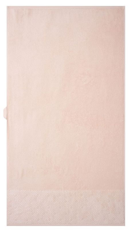 Полотенце махровое Actuel бежевое, 70х130 см