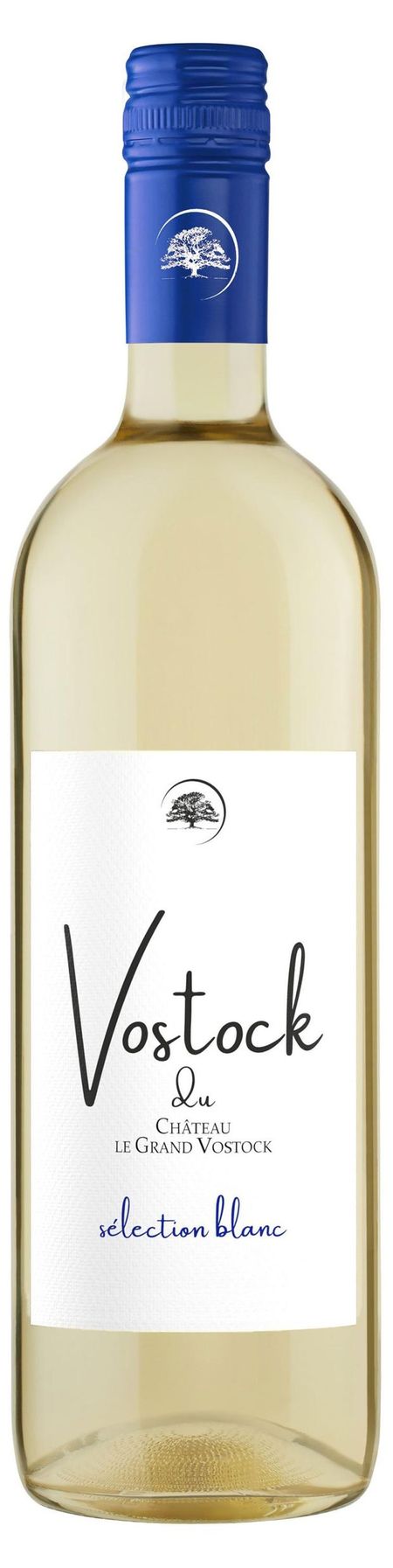 Вино Chateau Le Grand Vostock белое сухое Россия, 0,75 л