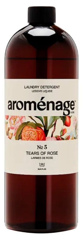 Гель-концентрат для стирки Aromenage Универсальный Капли розы, 900 мл
