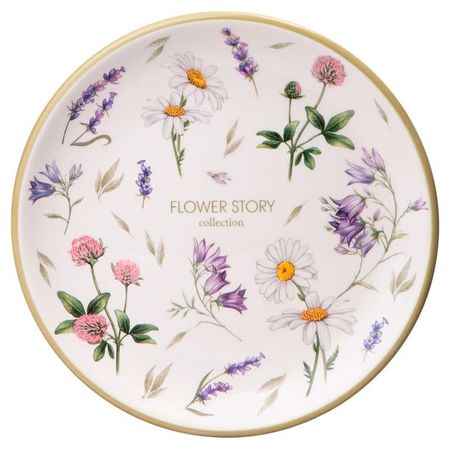 Тарелка Agness Flower Story, 21 см