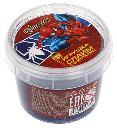 Слайм IQ Эксперимент с блестками, 1 шт в ассортименте