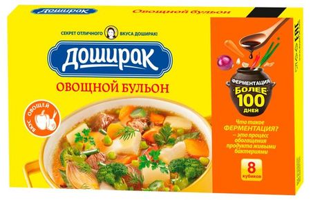 Бульон Доширак Овощной, 80 г