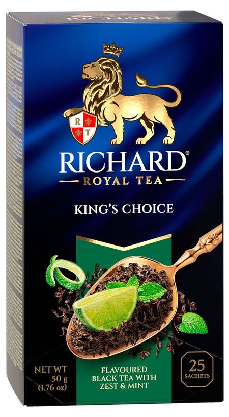 Чай черный Richard Tea 1 в пакетиках, 25х2 г