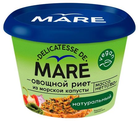Риет овощной Mare из морской капусты vegan, 150 г
