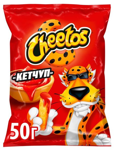Снеки кукурузные Cheetos кетчуп, 55 г