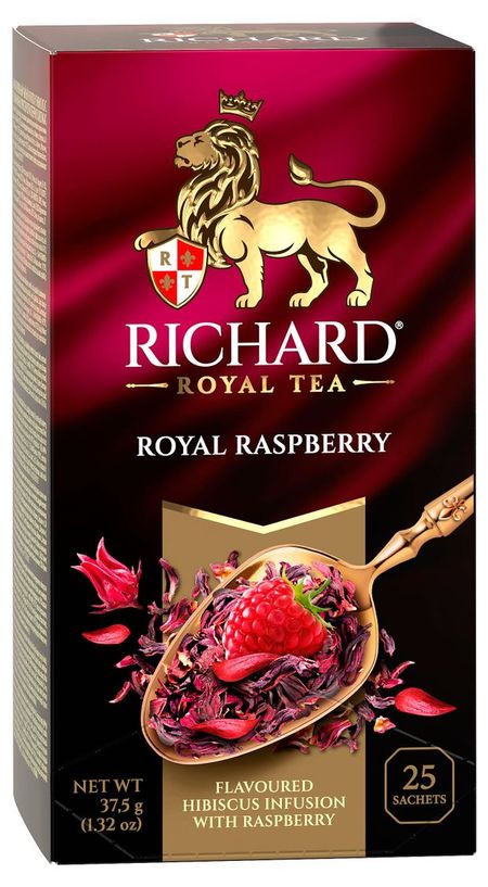 Чай травяной Richard Royal Raspberry, 25x1,5 г