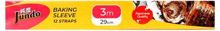 Рукав для запекания Jundo Baking Sleeve с затяжками 11 мкм, 29 см х 3 м