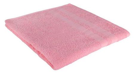 Полотенце Каждый день розовое, 70х130 см