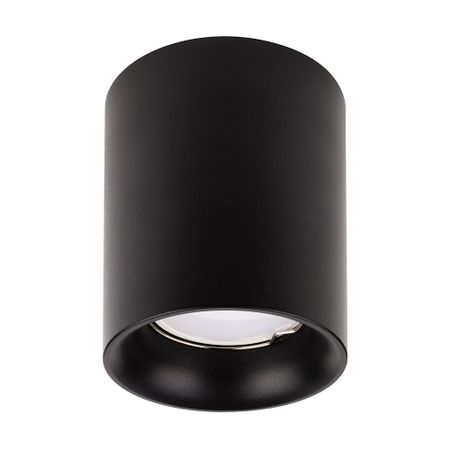 Светильник потолочный Ritter Arton GU10 40 Вт 4 кв.м черный IP20 (59977 7) ee светодиодный потолочный светильник круглой формы 3вт 4вт 6вт 9вт 12вт 15вт 25вт