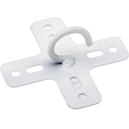 Кронштейн-переходник для светильника Duwi стальной белый (23580 8)
