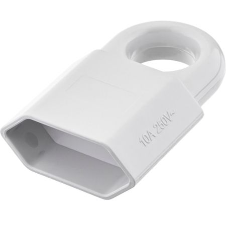 Розетка Düwi 10 А 230 В с кольцом белая (30460 9) 10 комплектов xh2 54 jst xh 2 54 папа мама 2 3 4 5 6 7 8 9 10 11 12 контактный разъем с клеммой провод кабельная розетка 200 мм 26awg