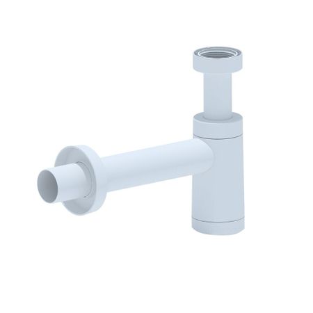 Сифон для раковины АНИ пласт 1 1/4х40 мм без выпуска с соединением 40 мм белый (BRB1004) блок куб 90 90 45 белый пласт бокс