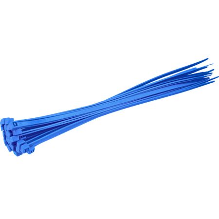 Стяжка кабельная Duwi 200x3,6 мм нейлоновая синяя (25 шт.) (30233 9)