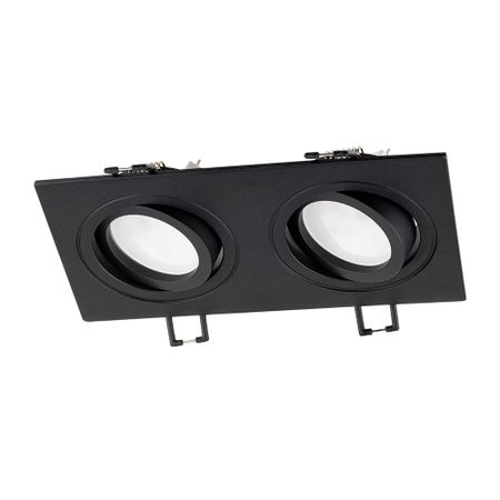 Светильник встраиваемый GU5.3 черный 40 Вт IP20 Ritter Artin (51426 8) управление модернизацией производственных сист пром алиев